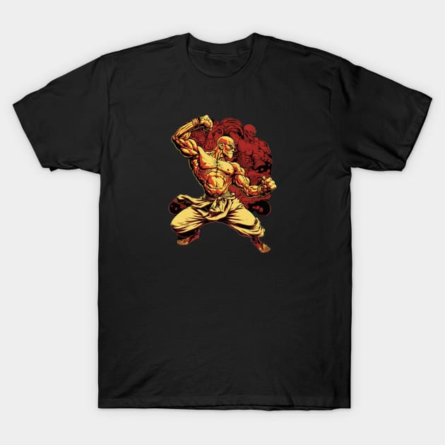 Dhalsim Street Fighter Design - Original Artwork T-Shirt by Labidabop